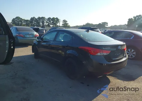 2012 Hyundai Elantra Limited из США, поврежденный, VIN 5NPDH4AE7CH120719